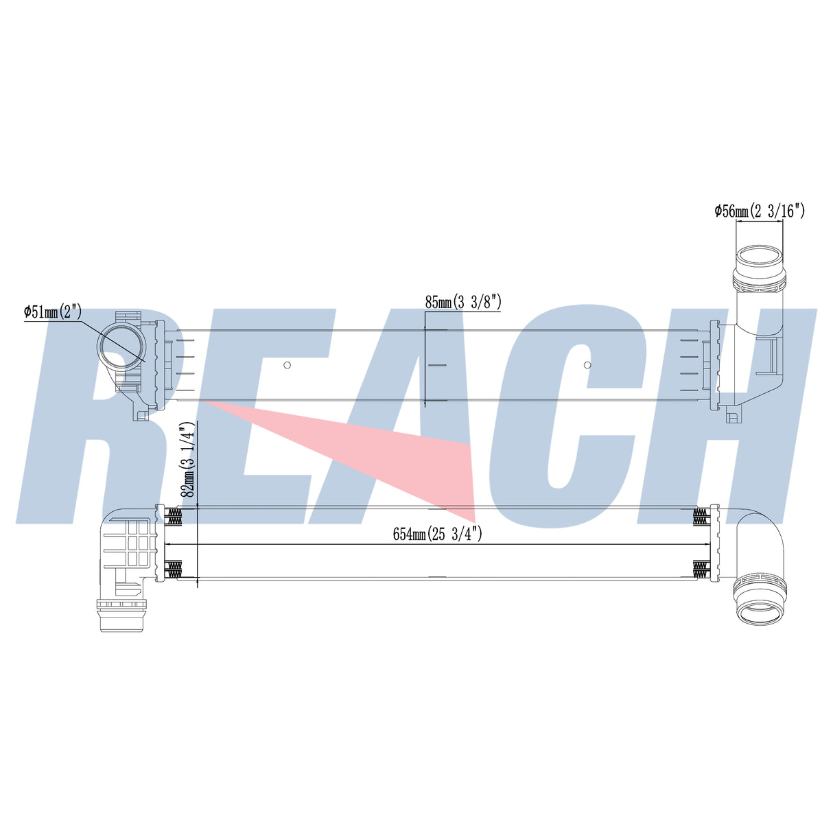 Renault Fluence 1.5 Dci Charge Air Cooler 2008-Present 144960024R
