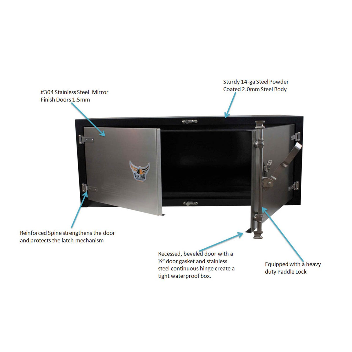 TRLR TBOX 24"H-24"D-60"W DD