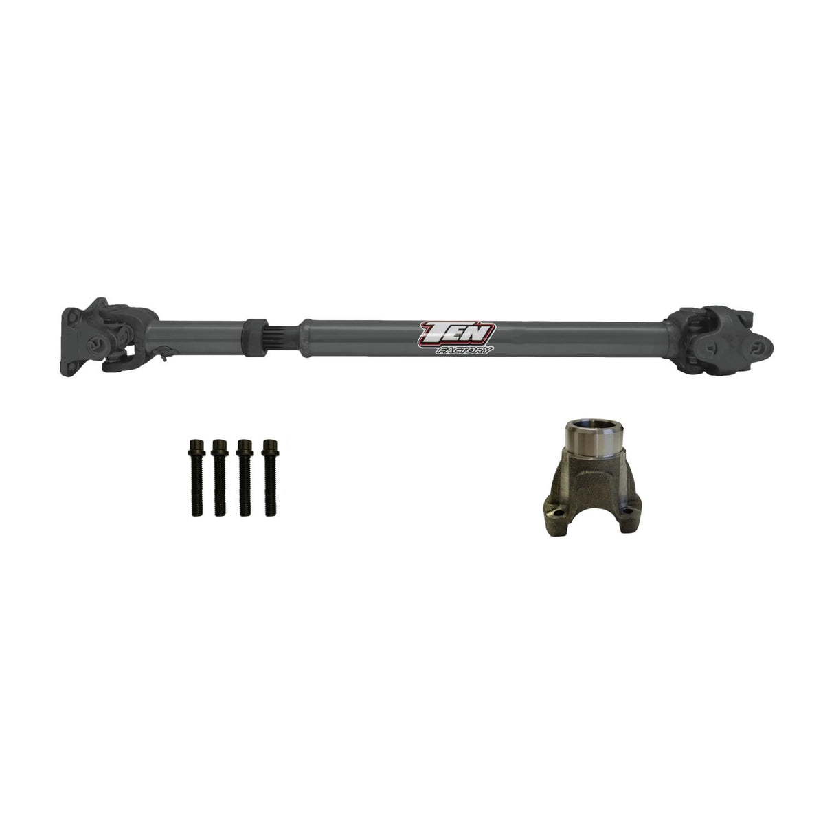 JT Front 1310 Solid Chromoly CV Driveshaft with Flange (Rubicon - Sport - Overland)