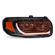 Peterbilt 389 Heated LED Projector Headlight Assembly Black Passenger Side
