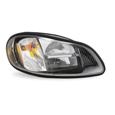 Freightliner M2 Black LED Reflector Headlight Assembly Passenger Side
