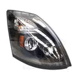 Volvo VNL Headlight LED Black 2004 & Newer Passenger Side