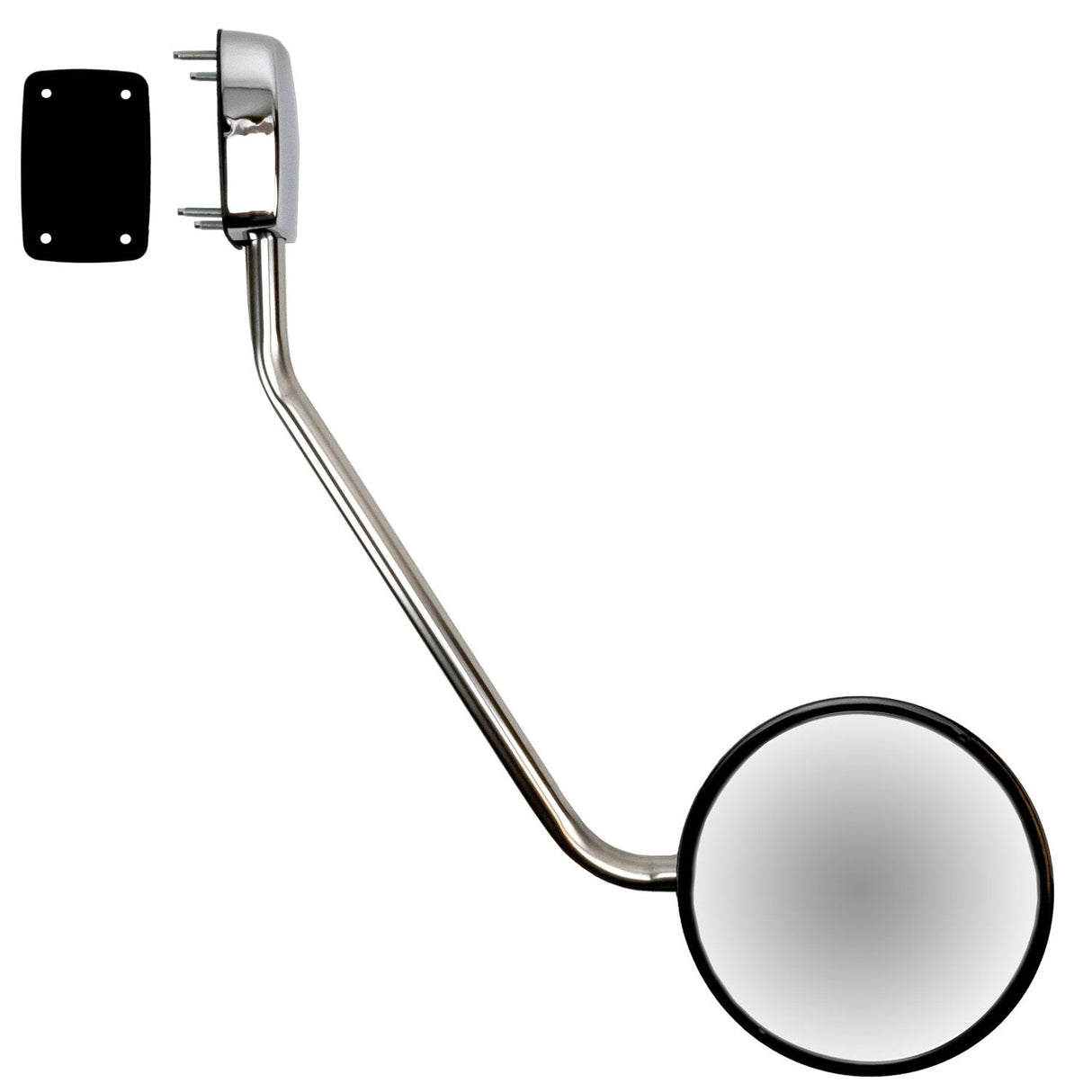 Hood Mirror, Left, Chrome for '13-18 T680