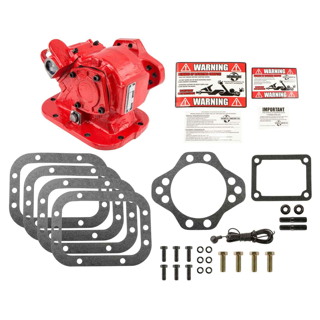 8-Bolt Direct Mount PTO with Air Shift