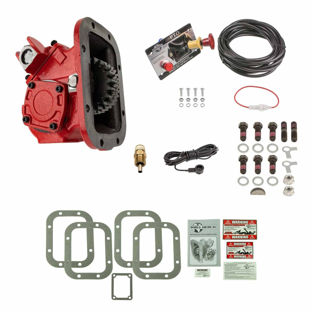 8-Bolt Remote Mount PTO with Air Shift