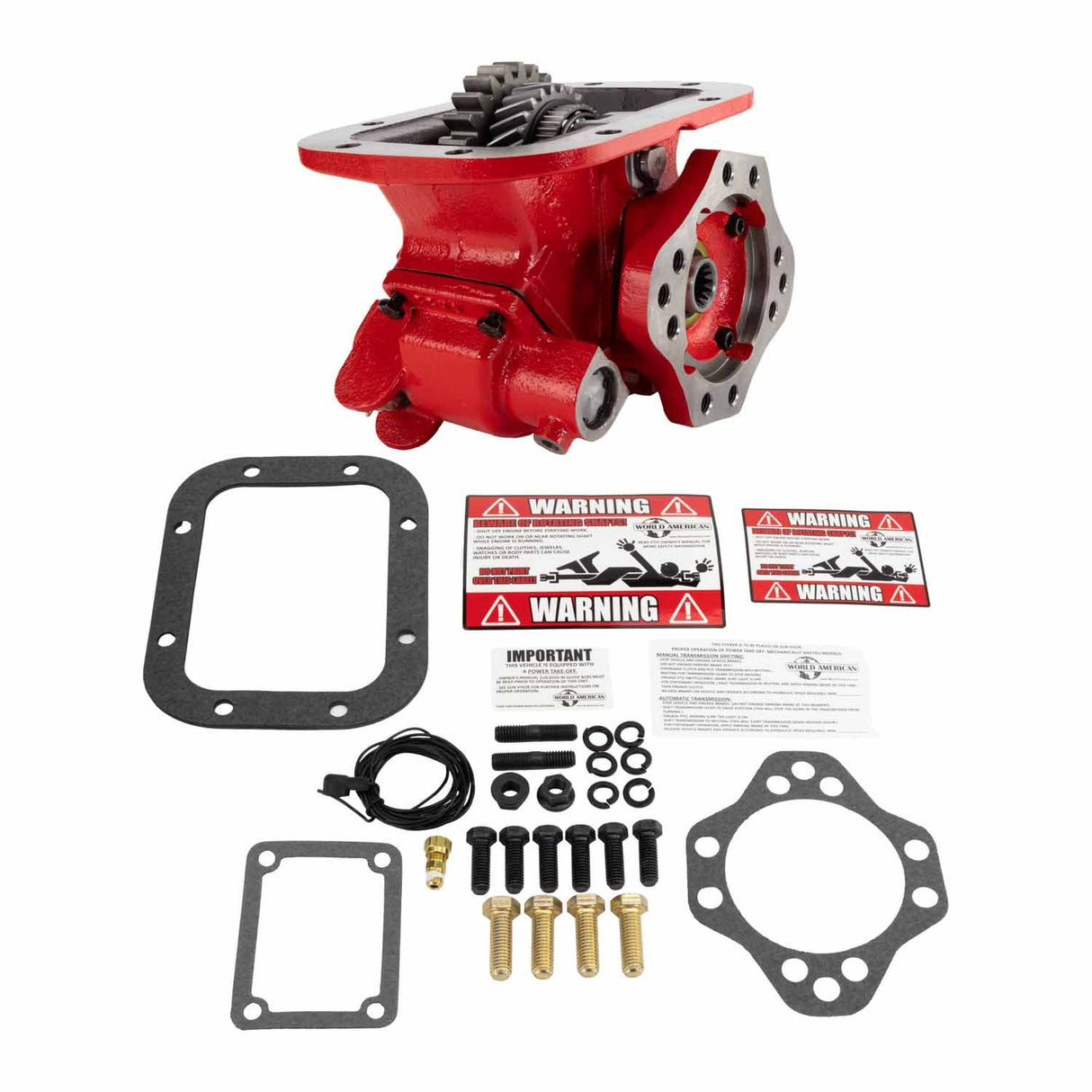 8-Bolt Direct Mount PTO with Air Shift