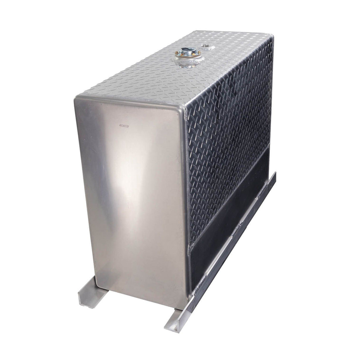 50 GALLON HYDRAULIC TANK KIT - DIAMOND PLATED ALUMINUM