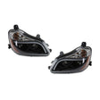 Kenworth T680 Headlight Black Led 2013 & Older
