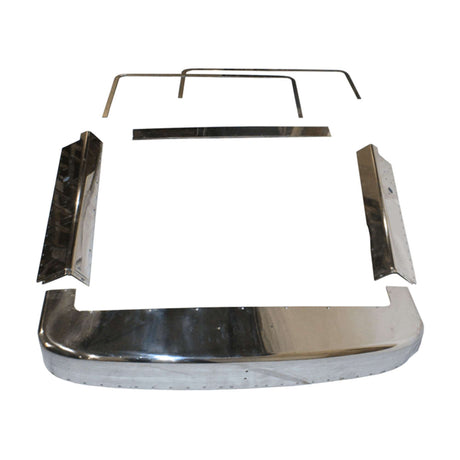 Peterbilt 379 Crown Surround Kit Stainless
