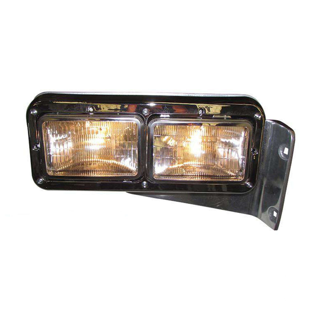 Peterbilt 379 Headlight With Bucket and Halogen Light Passenger Side