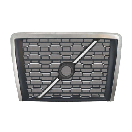 Volvo VNL 2018 - Up Front Grille Silver+Black with Bug Screen No Patent 84724159