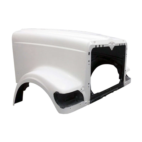 International 9900 Hood Early With Straight Cowl Internal Air Cleaner