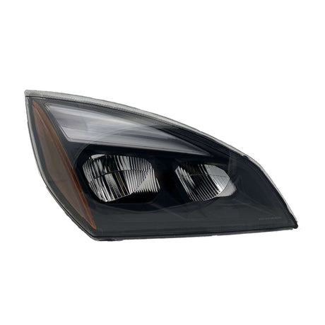 Freightliner Cascadia 2018 - Up Head Light LED Assembly Black Design Passenger A6601405003