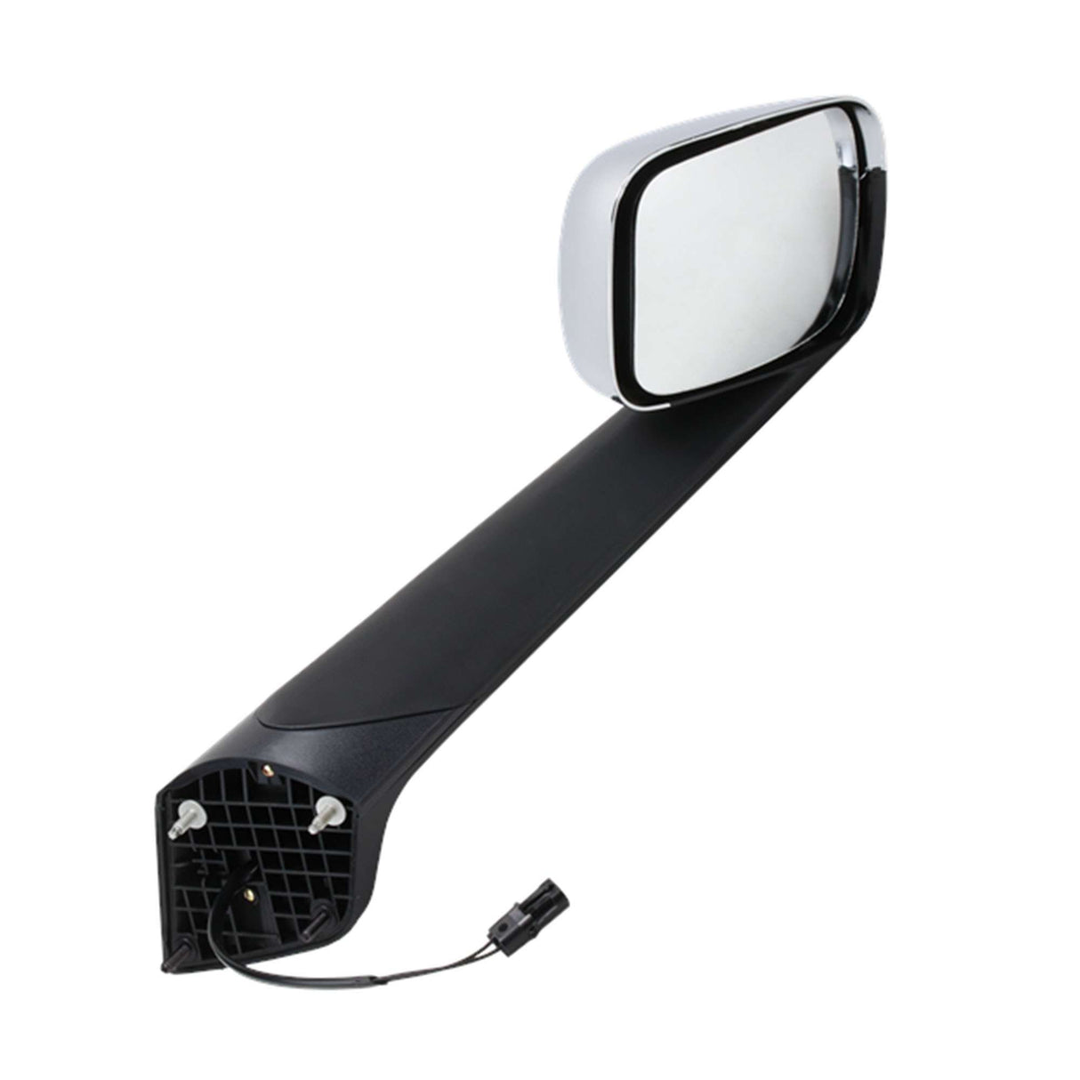 Freightliner Cascadia Hood Mirror Chrome Right Heated 2018 & Newer