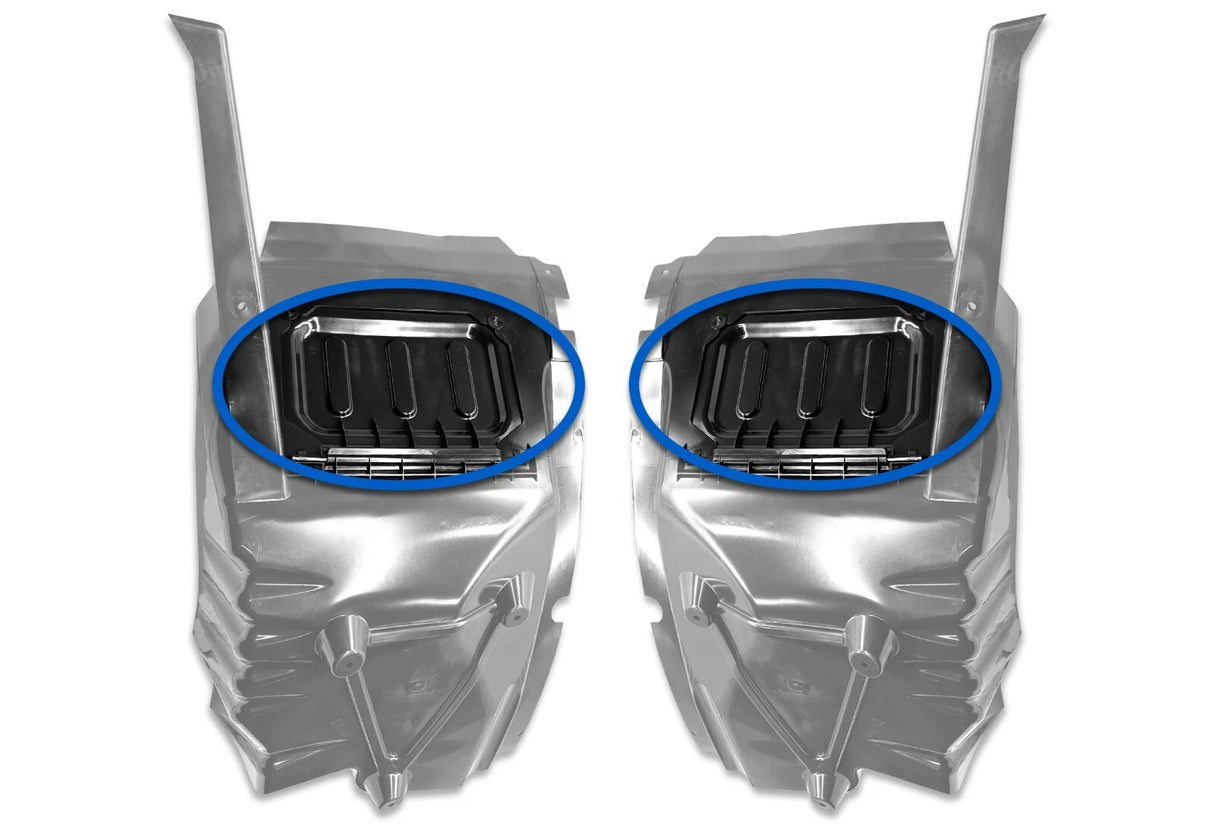 Kenworth T680 Mudguard Linear Fender Complete Driver Side 2022 and Newer