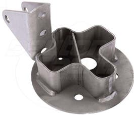 Air Spring Bracket - Curbside 338-2117 C200142 C-20014-2 HT272 MHT790