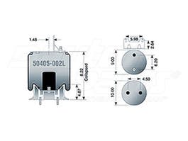 Air Spring - Rolling Lobe 50405-002L 050405002 050405-002 050405002L 050405-002L