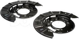 Brake Dust Shield - 1 Pair 947-056 013001001 8C2Z2390B 8C2Z 2390-B