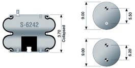 Air Spring - Rolling Lobe S-6242 7447 B6242 B-6242
