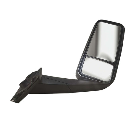 Freightliner Cascadia 2018 - Up Door Mirror Assembly Chrome Standard Flat Electric and Convex Manual Heat 12V No AAT Passenger A2273907007