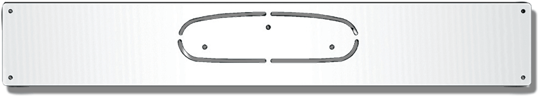 Freightliner FL - PERMIT PANEL - EMBLEM CUTOUT - RIGHT - 1998 & NEWER