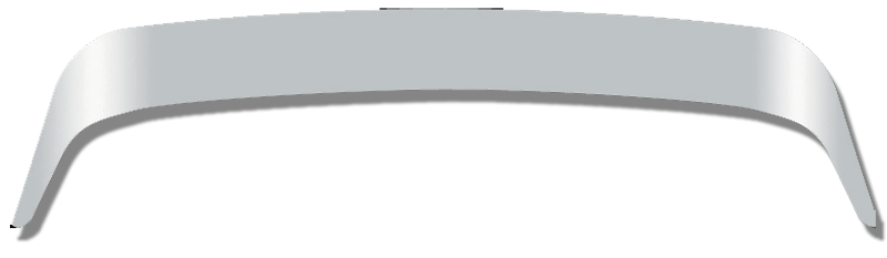Freightliner FL - BUG SHIELD - STAINLESS - FLD 120