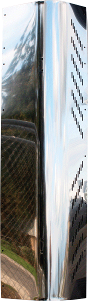 Kenworth KW EXHAUST SHIELD W/NO LOGO W900B