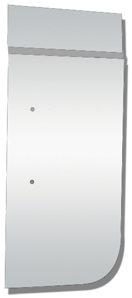 Kenworth HOOD EXTENSION PANELS - W900L - BLANK - 1997 & 2004