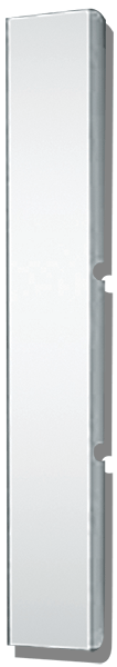Kenworth AIR CLEANER LIGHT BOXES - W900 - CENTER MOUNT - FRONT - BLANK