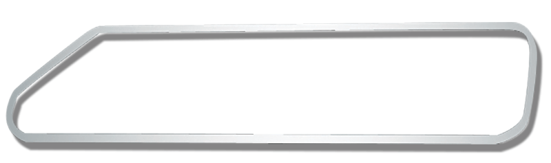 Kenworth KW 86" STUDIO SLEEPER UPPER SLIDING WINDOW TRIM PR