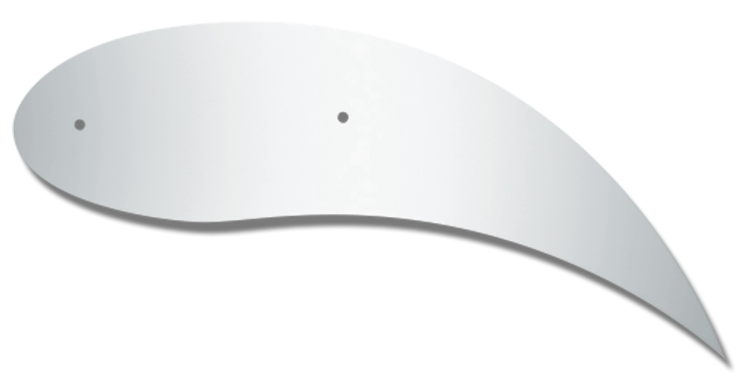 Peterbilt EMBLEM ACCENT PB - SWIRL - PR