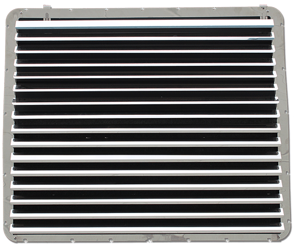 Peterbilt PB 379 LONG NOSE GRILL - HORIZONTAL - RIVETED