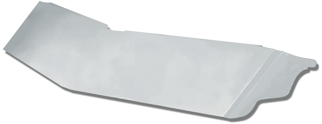 Peterbilt PB - 14" - BOLTLESS - DROP VISOR - 2002 - 2005 ULTRACAB W/OUT CAB MOUNTED MIRRORS - 1 P
