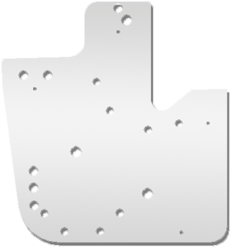 Peterbilt PB - 2014 389 UREA CATALYTIC COVER HIGHLIGHT - SIDES - 2PCS