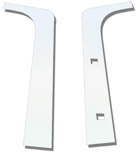 Peterbilt PB-389 SIDE WINDOW POST COVERS 2 PC (L+R)