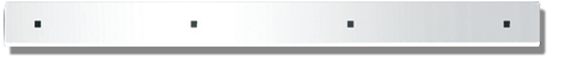 UNIVERSAL FLAP WEIGHT - 24" TOP - ANY MAKE - 11GA STAINLESS- PR