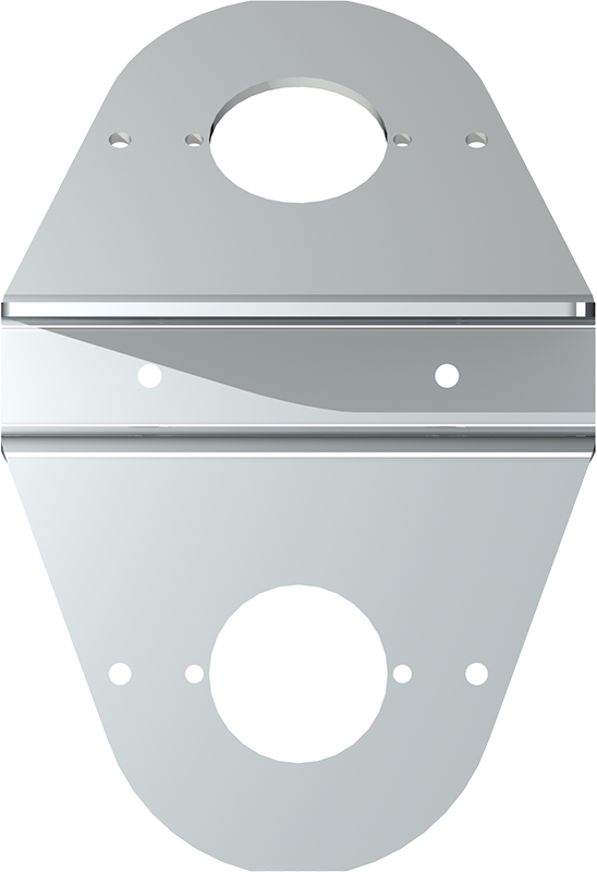 UNDER FRAME BRACKET DOUBLE LIGHT