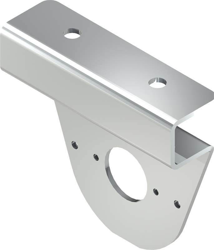 UNVRSL UNDER FRAME WATERMELON LGHT BRKT (18GA STAINLESS)