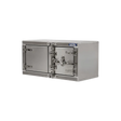 Cam-Lock Box Aluminum Checkerplate Dual Barn Door 36" Width x 18" Height x 24" Depth