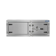 Cam-Lock Box Aluminum Smooth Dual Barn Door 48" Width x 18" Height x 24" Depth