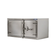 Cam-Lock Box Aluminum Smooth Dual Barn Door 48" Width x 24" Height x 24" Depth