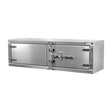 Cam-Lock Box Aluminum Smooth Dual Barn Door 60" Width x 18" Height x 18" Depth