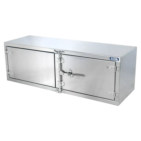 Cam-Lock Box Aluminum Smooth Dual Barn Door 72" Width x 24" Height x 24" Depth