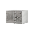 Cam-Lock Box Aluminum Checkerplate Dual Barn Door 36" Width x 24" Height x 24" Depth