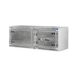 Cam-Lock Box Aluminum Checkerplate Dual Barn Door 48" Width x 18" Height x 18" Depth