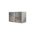 Cam-Lock Box Aluminum Checkerplate Dual Barn Door 48" Width x 30" Height x 24" Depth