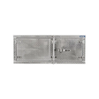 Cam-Lock Box Aluminum Checkerplate Dual Barn Door 60" Width x 18" Height x 24" Depth