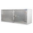 Cam-Lock Box Aluminum Checkerplate Dual Barn Door 72" Width x 30" Height x 24" Depth