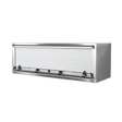 Accessory Roll-Up Door Toolbox, Smooth Aluminum 72" Width x 24" Height x 24" Depth
