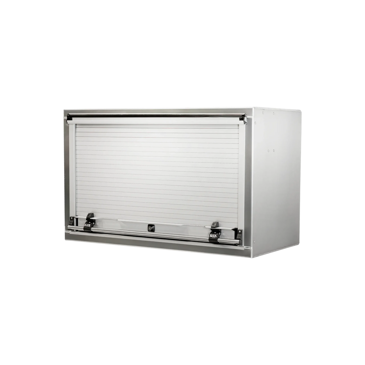 Accessory Roll-Up Door Toolbox, Smooth Aluminum 48" Width x 30" Height x 24" Depth